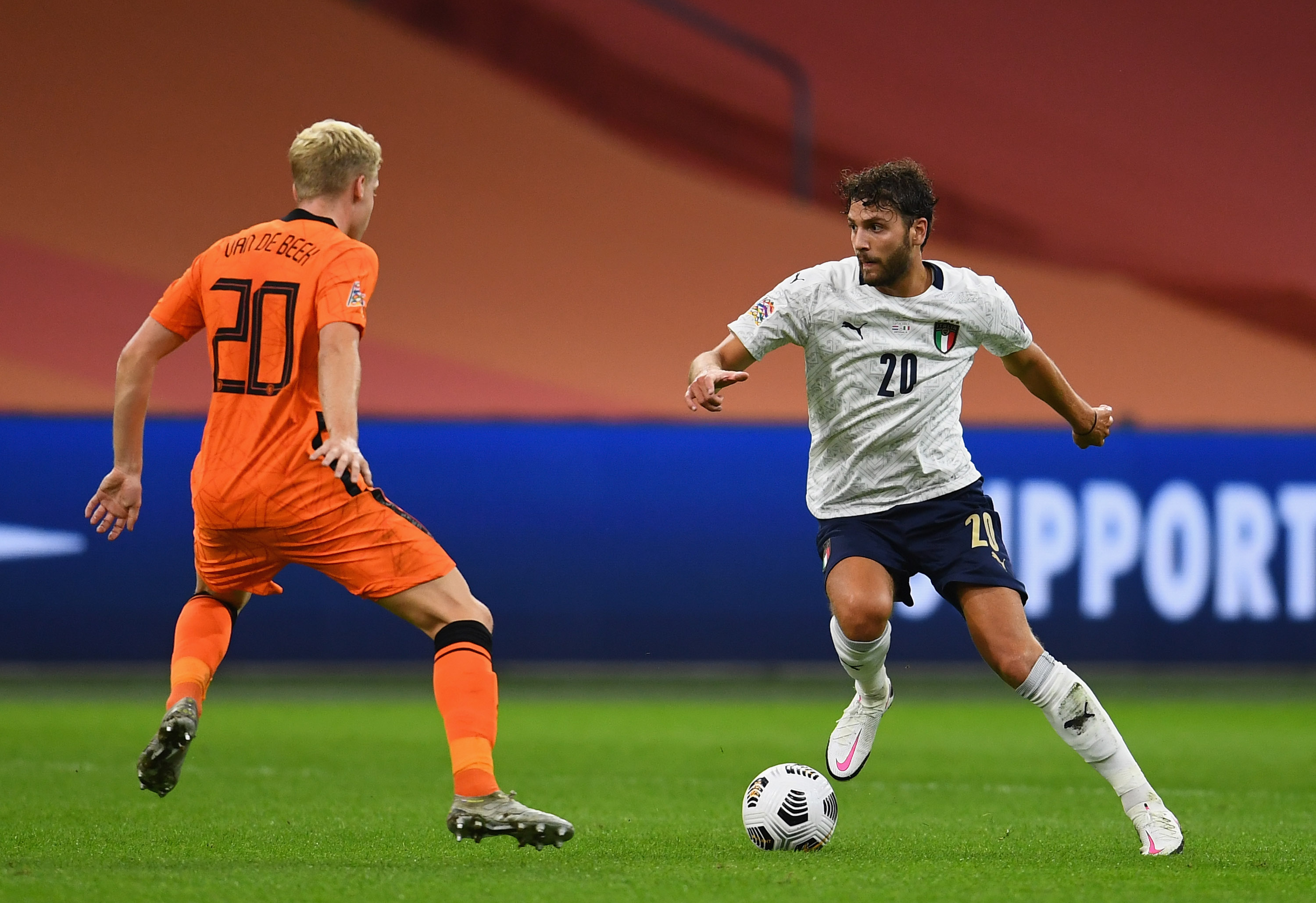 Locatelli con la maglia della Nazionale