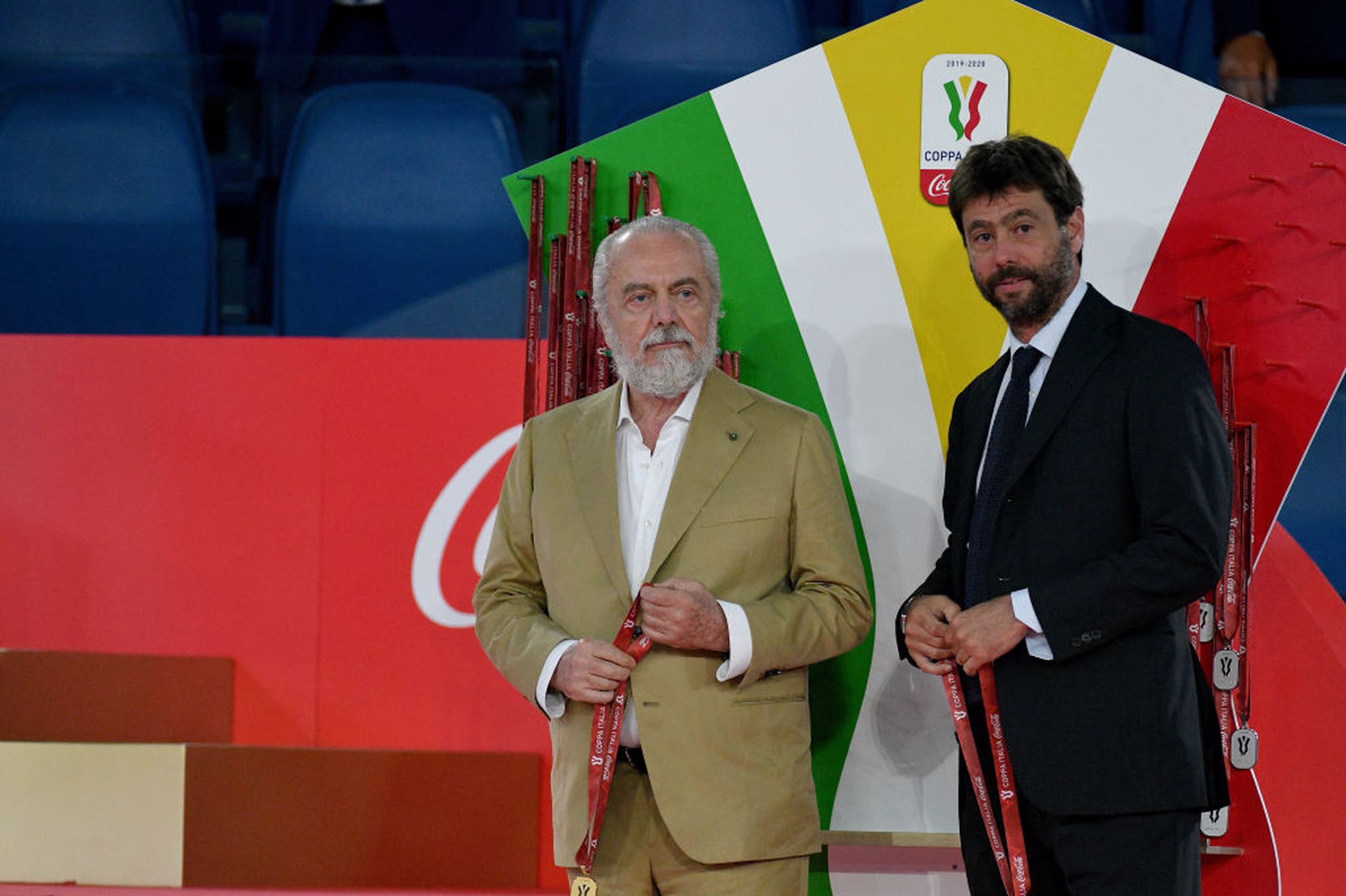 Andrea Agnelli e Aurelio De Laurentiis