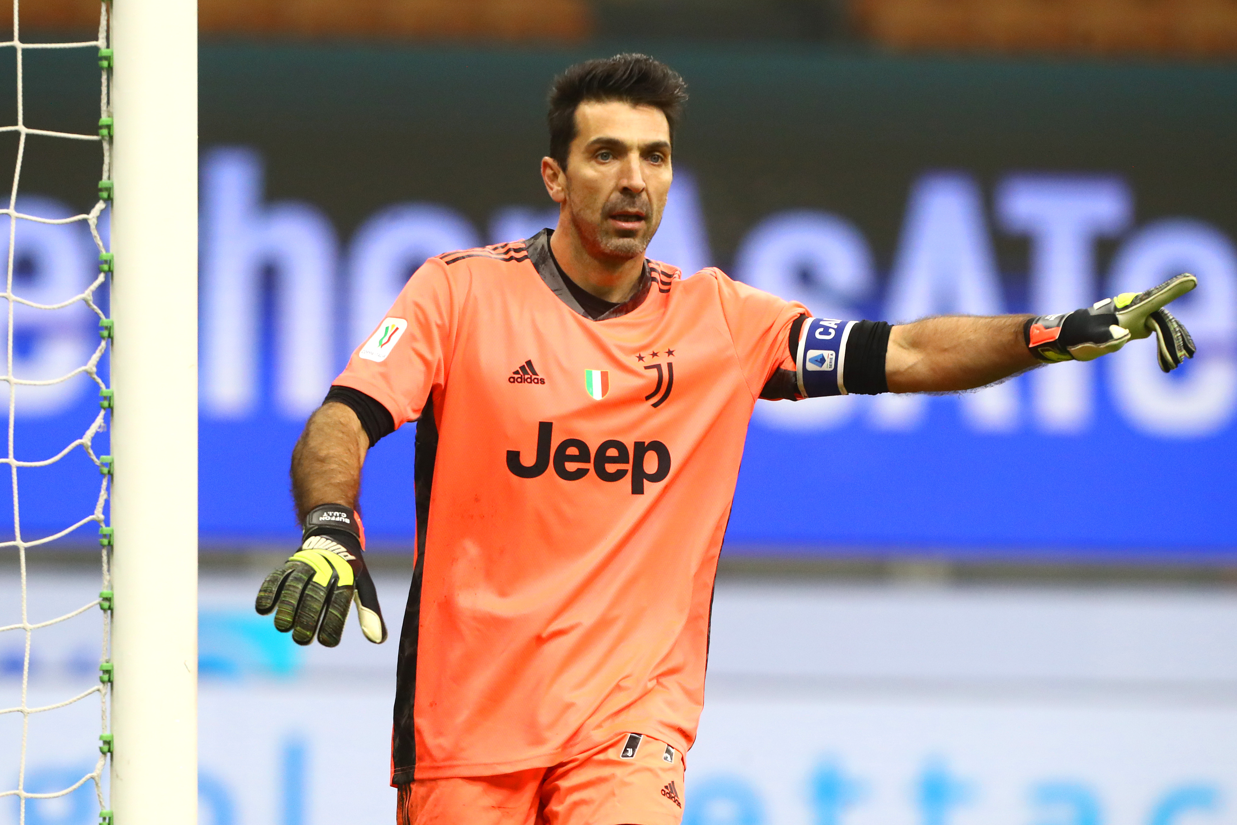 Il portiere della Juventus Gianluigi Buffon