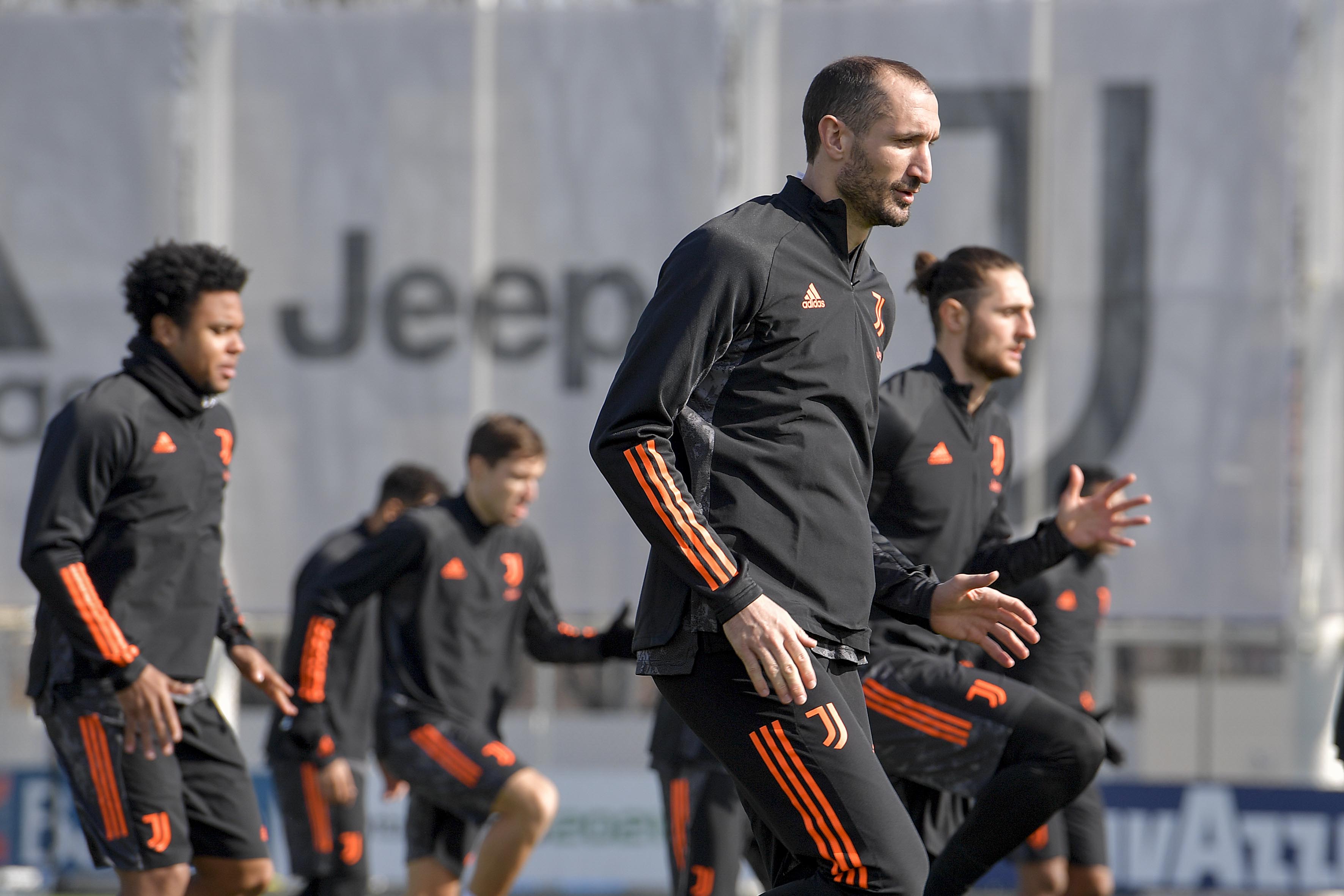 Porto-Juve, l'allenamento di rifinitura