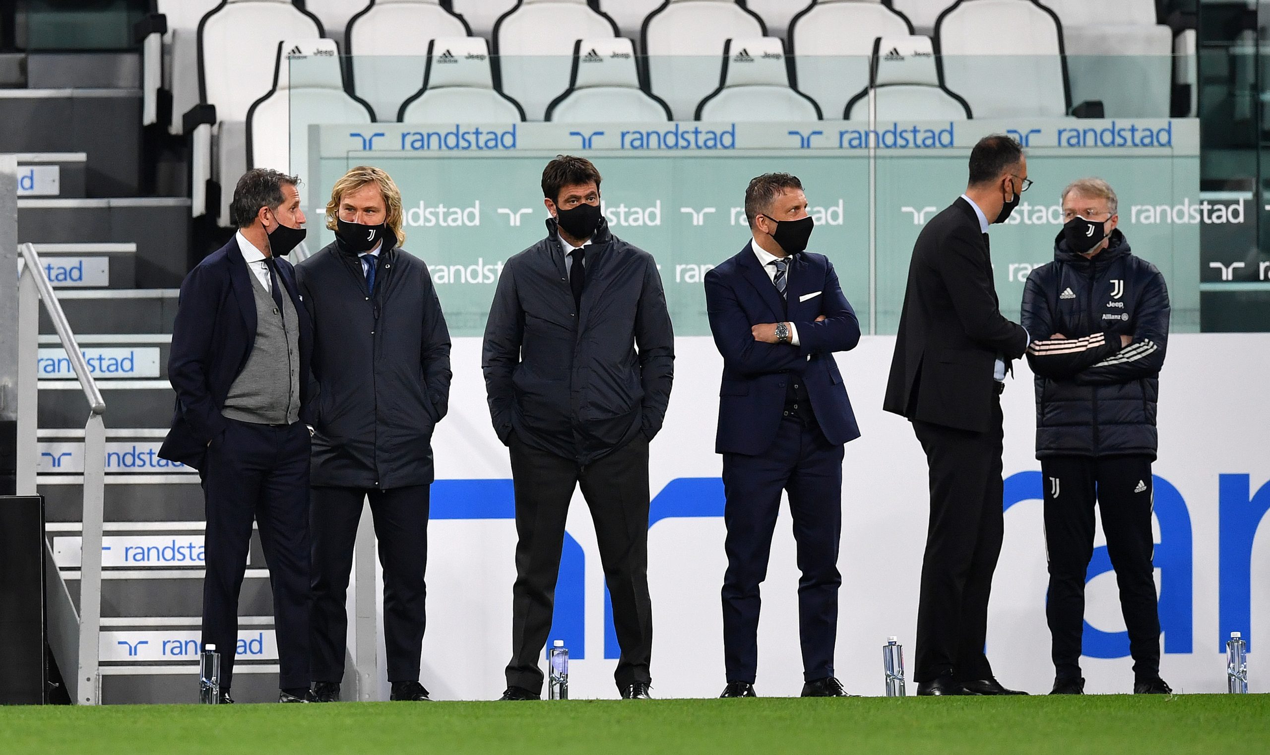 Fabio Paratici, Pavel Nedved e Andrea Agnelli