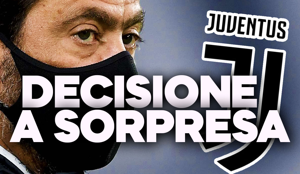 Calciomercato Juventus, decisione sorprendente.