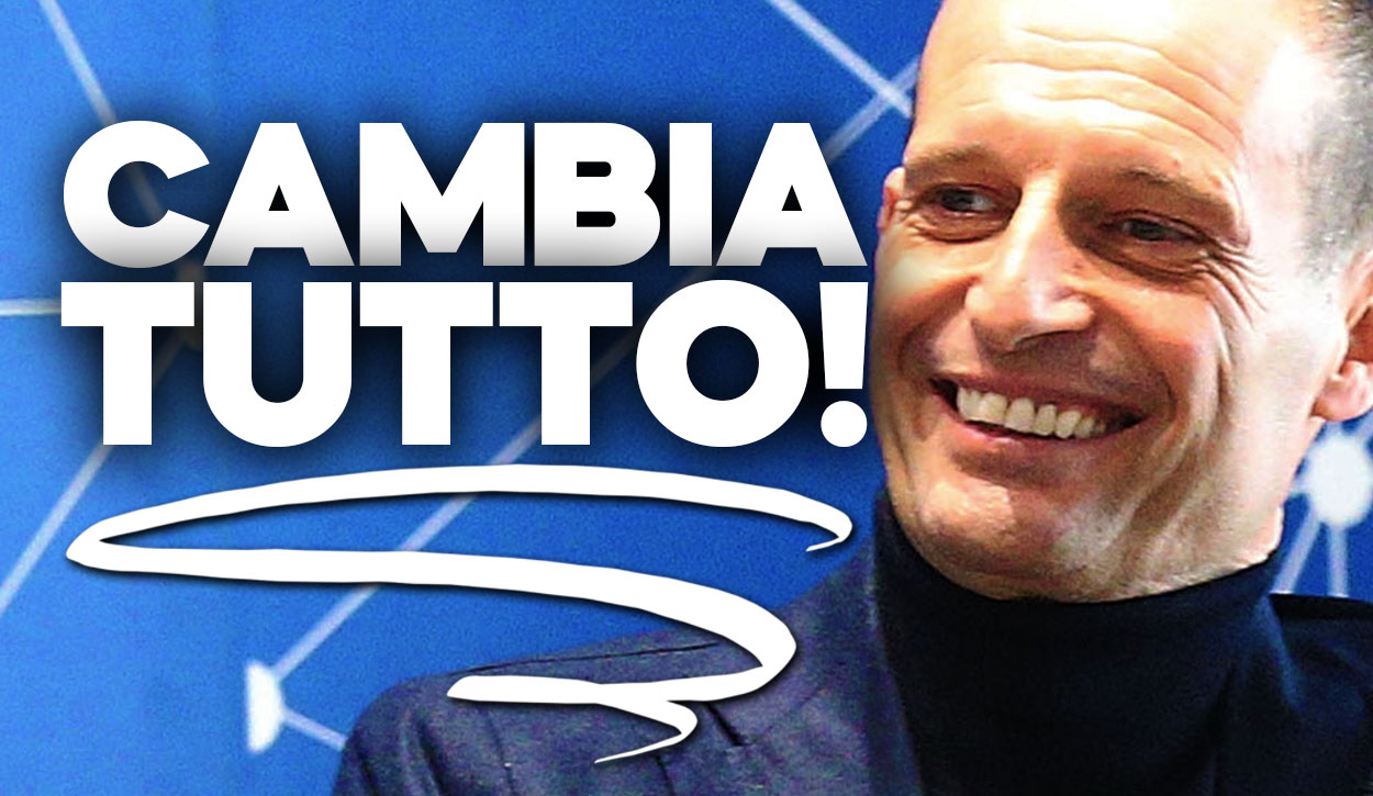 Calciomercato Juventus, cambia tutto con Allegri.