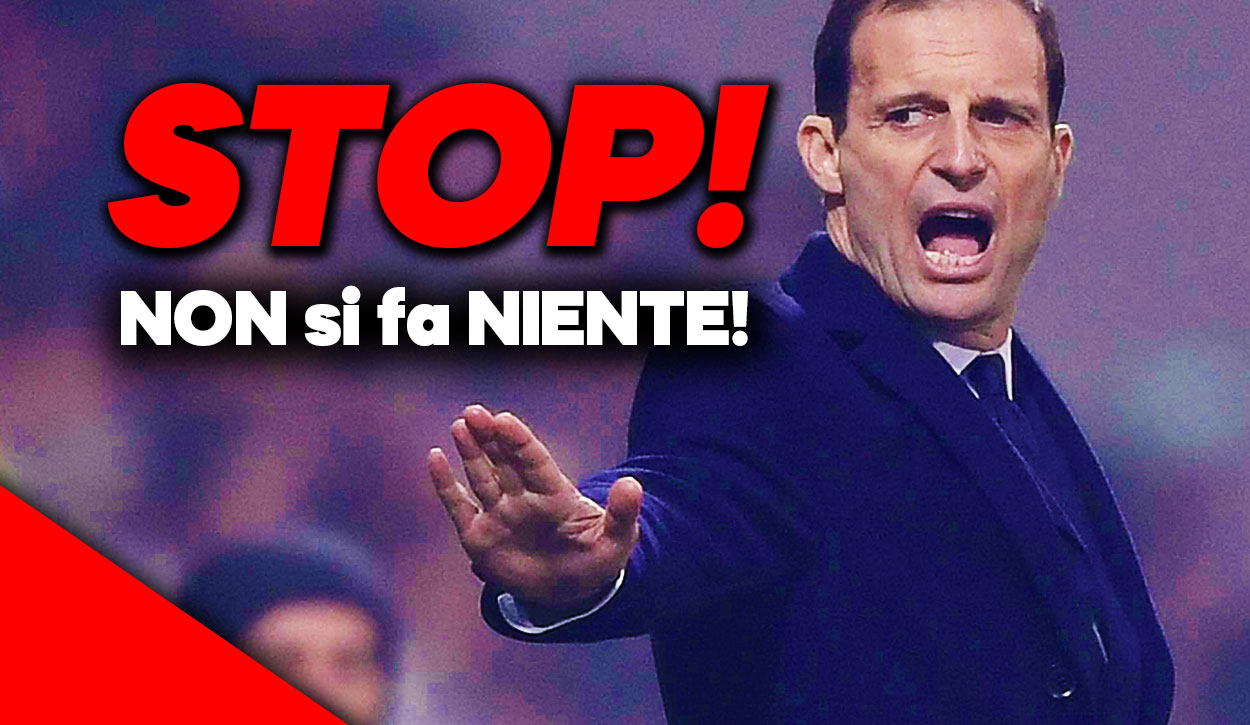 Calciomercato Juventus, Allegri blocca tutto.