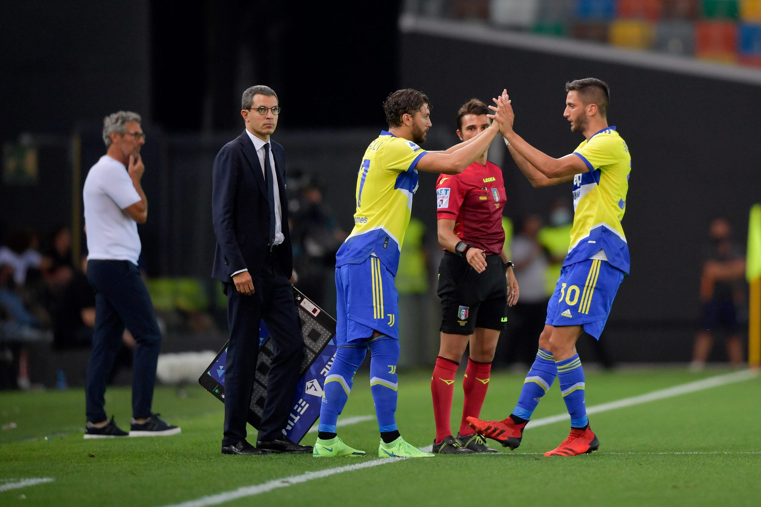 Manuel Locatelli e Rodrigo Bentancur