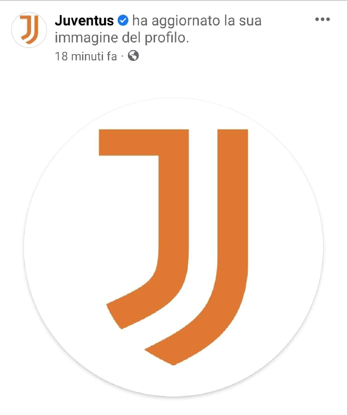 Logo Juve arancione