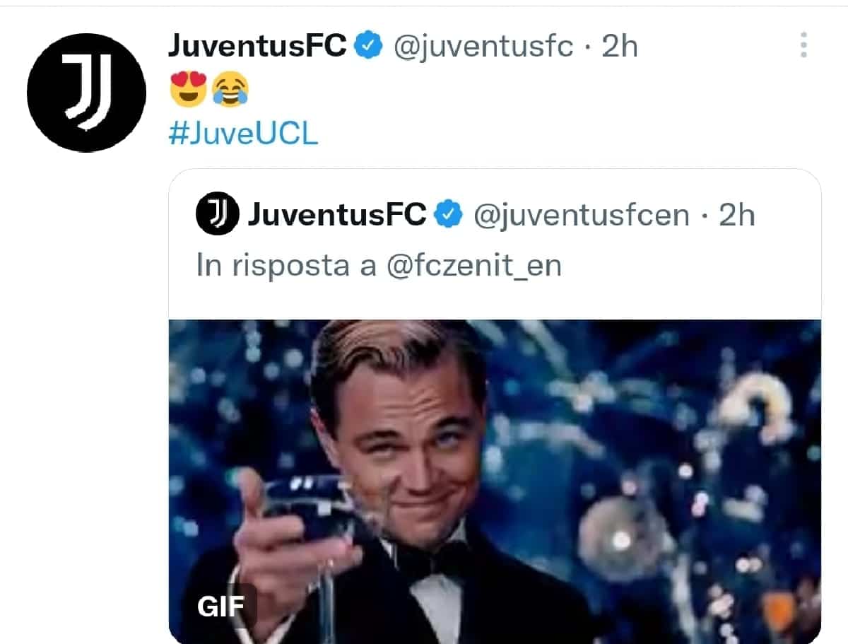 La Juve ringrazia lo Zenit