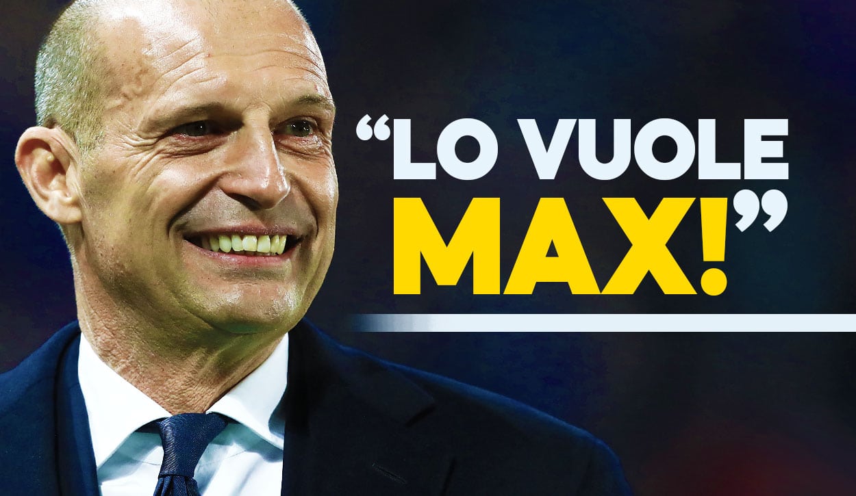 Calciomercato Juventus - Richiesta super di Max Allegri.