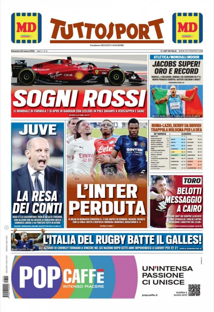 Tuttosport 20-3-2022