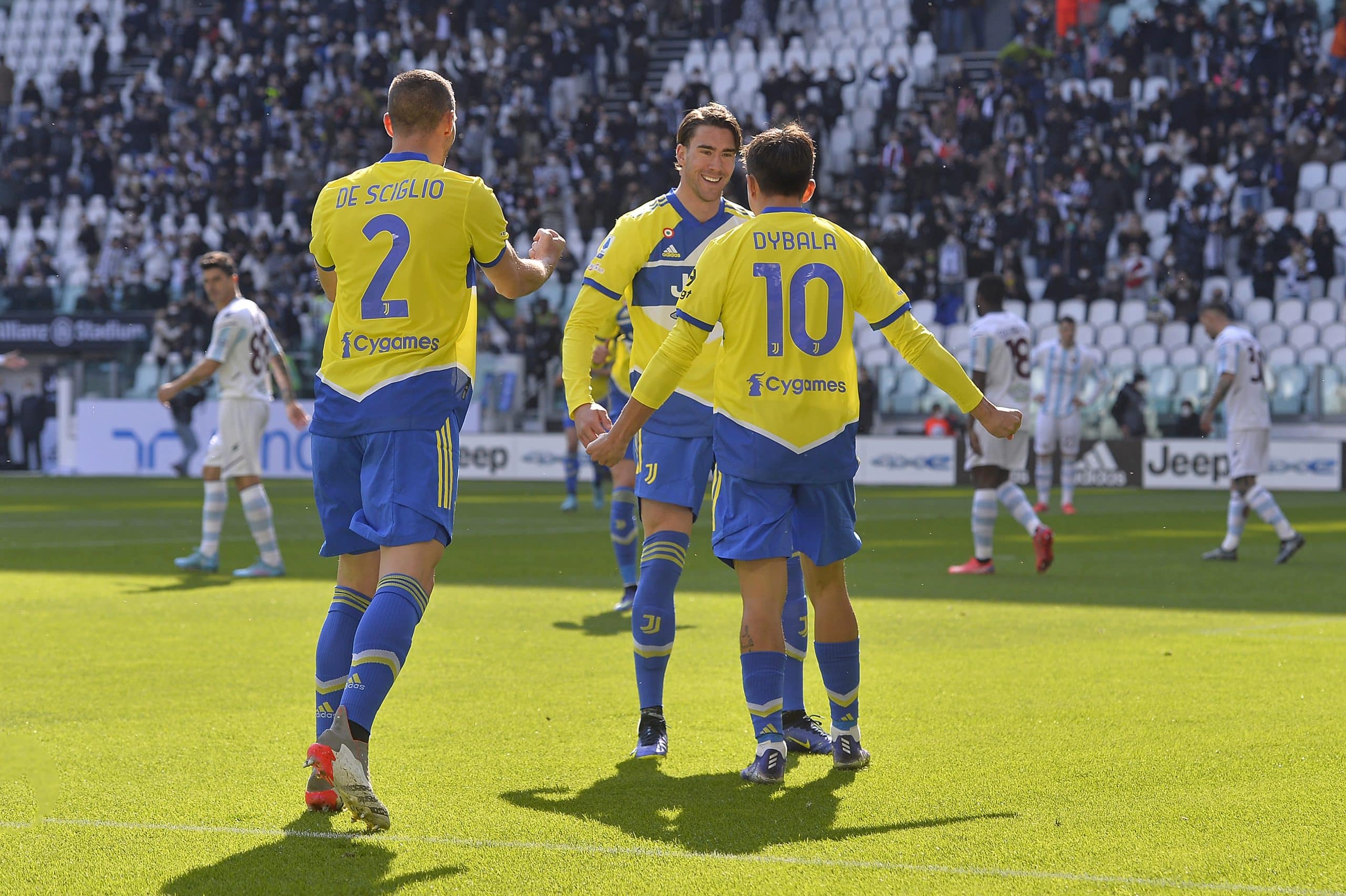 Paulo Dybala e Dusan Vlahovic