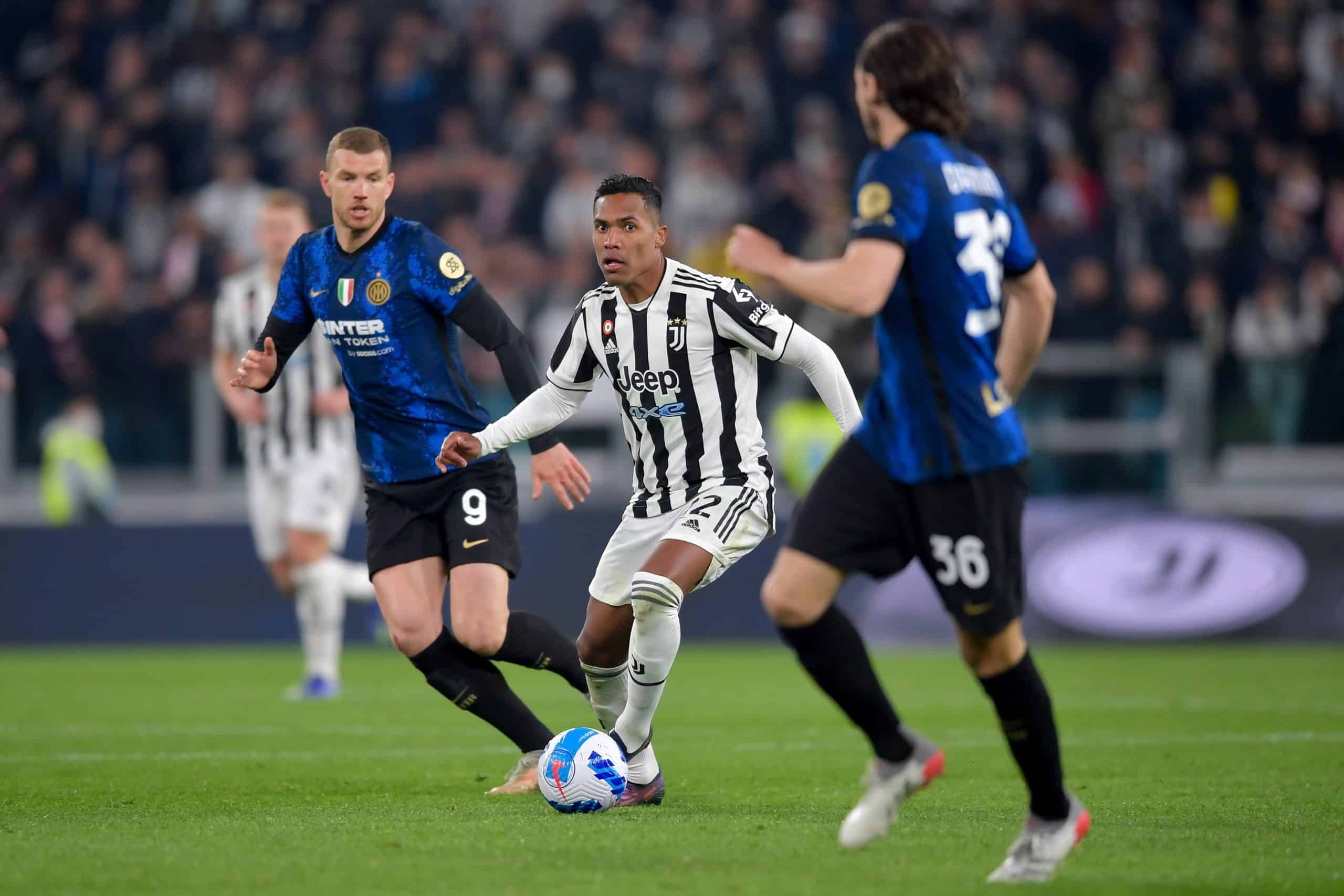 juventus inter alex sandro dzeko darmian