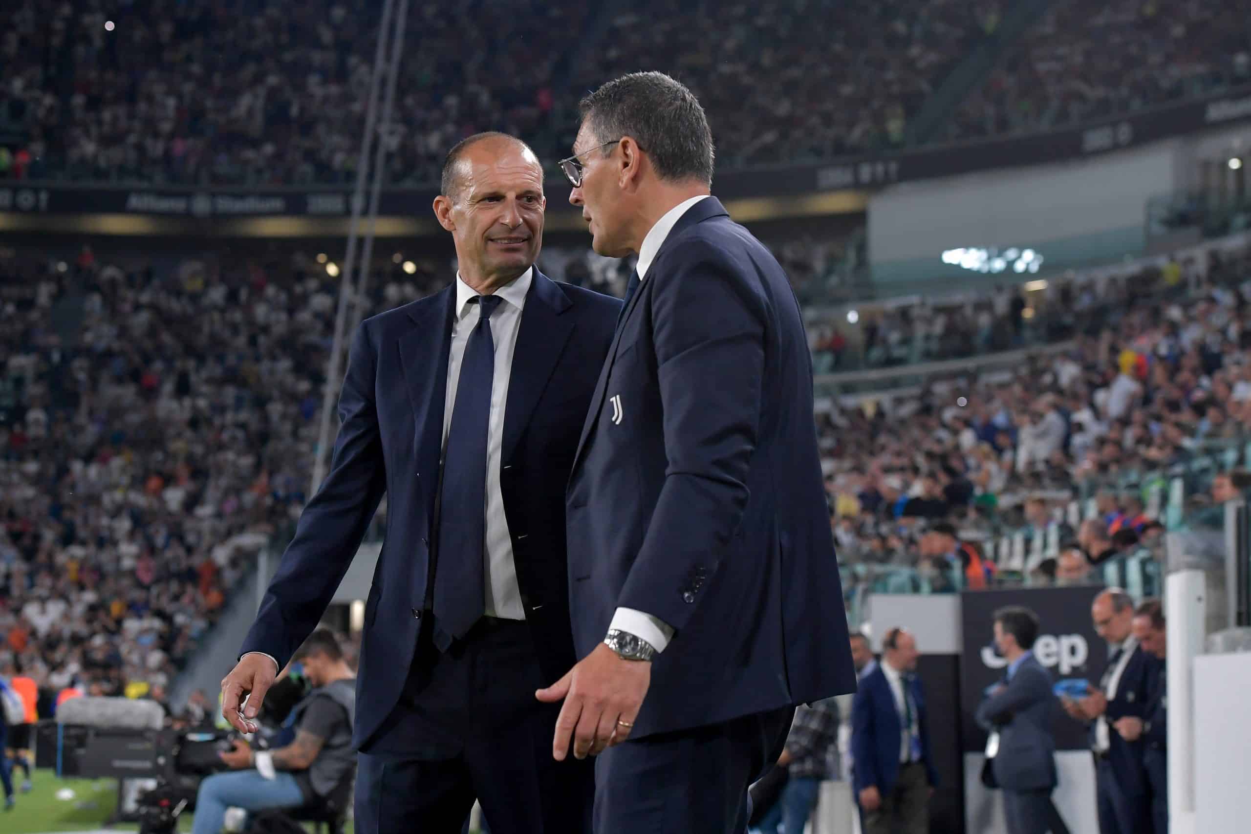 Massimiliano Allegri e Marco Landucci