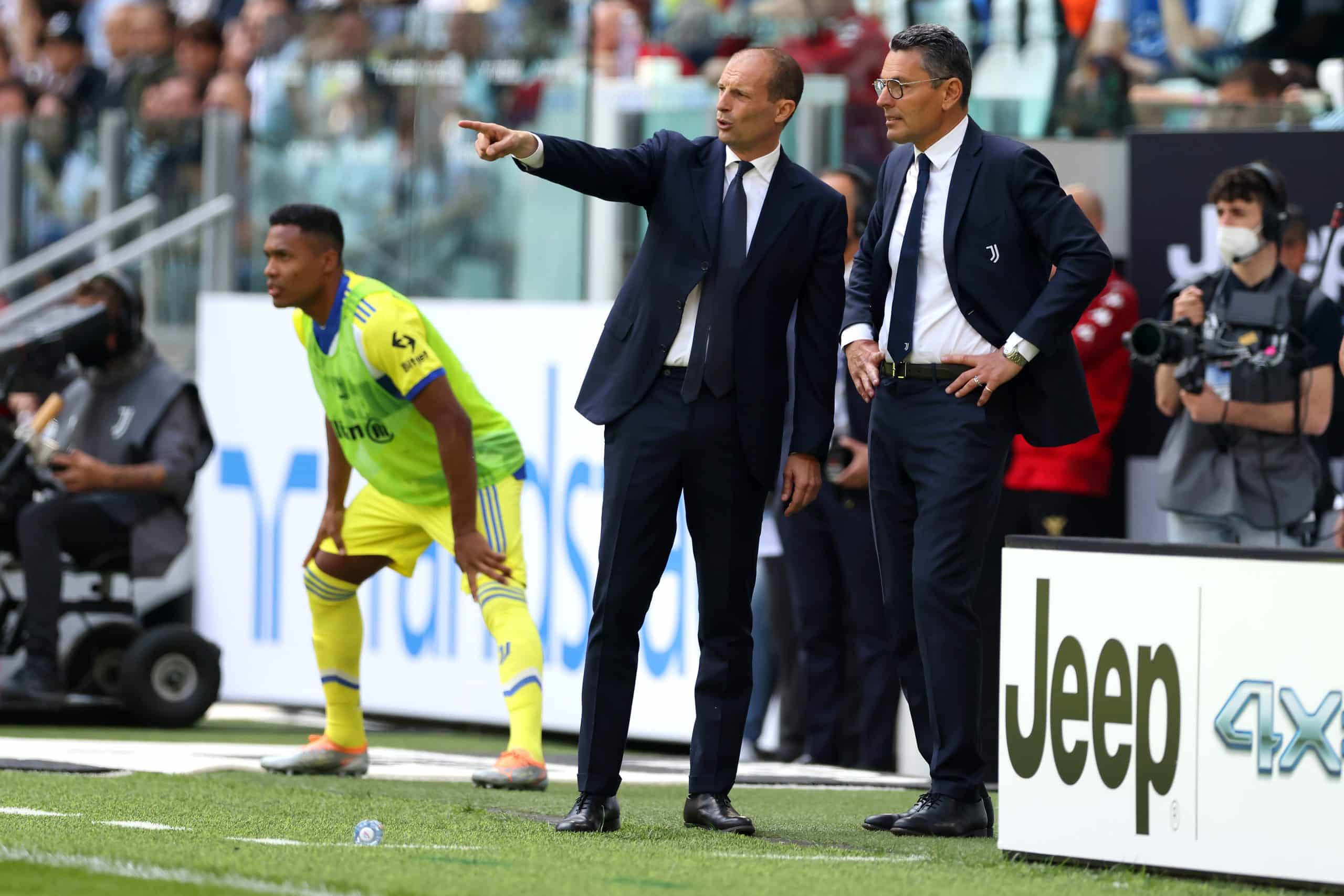 Massimiliano Allegri e Marco Landucci