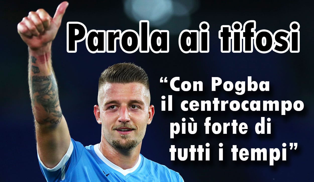 Reazioni tifosi social arrivo Sergej Milinkovic Savic