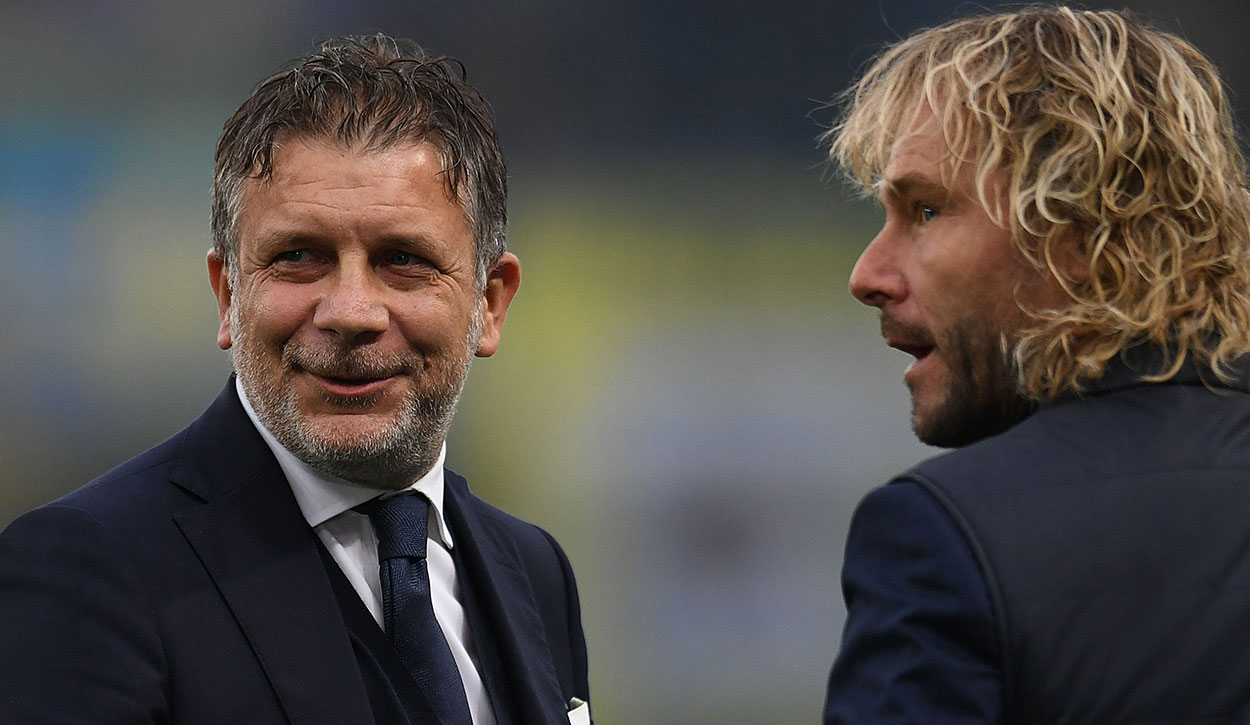 Federico Cherubini e Pavel Nedved