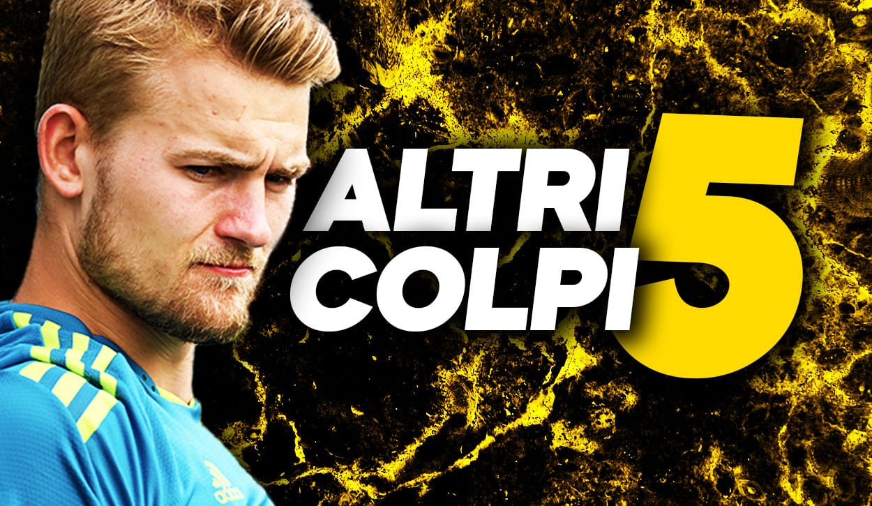 Calciomercato Juventus, De Ligt sblocca altri cinque colpi.