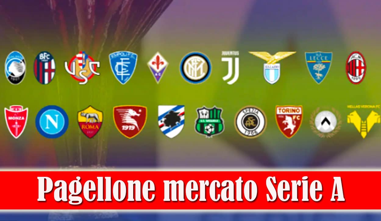 Pagellone del mercato delle 20 squadre di Serie A