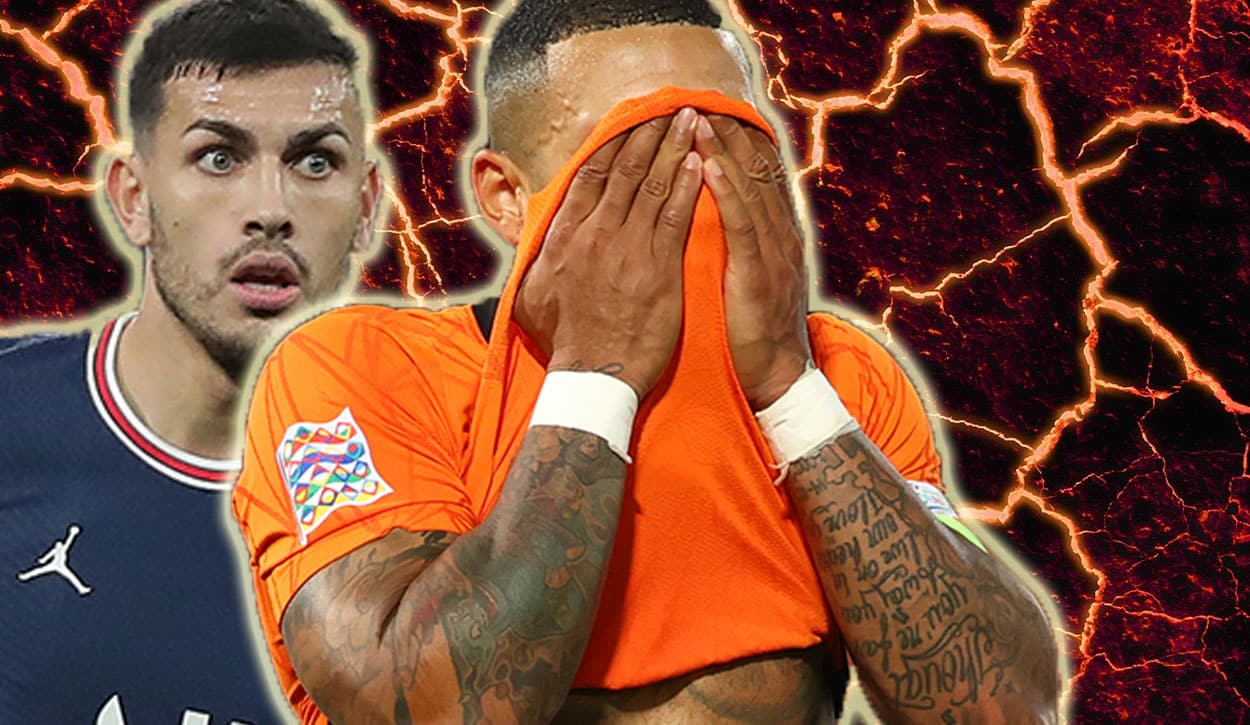 Annuncio Paredes e terremoto Depay