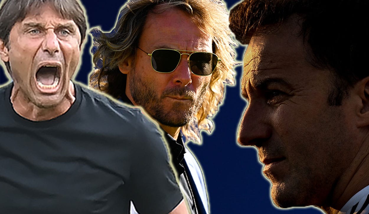 Antonio Conte, Pavel Nedved e Alessandro Del Piero