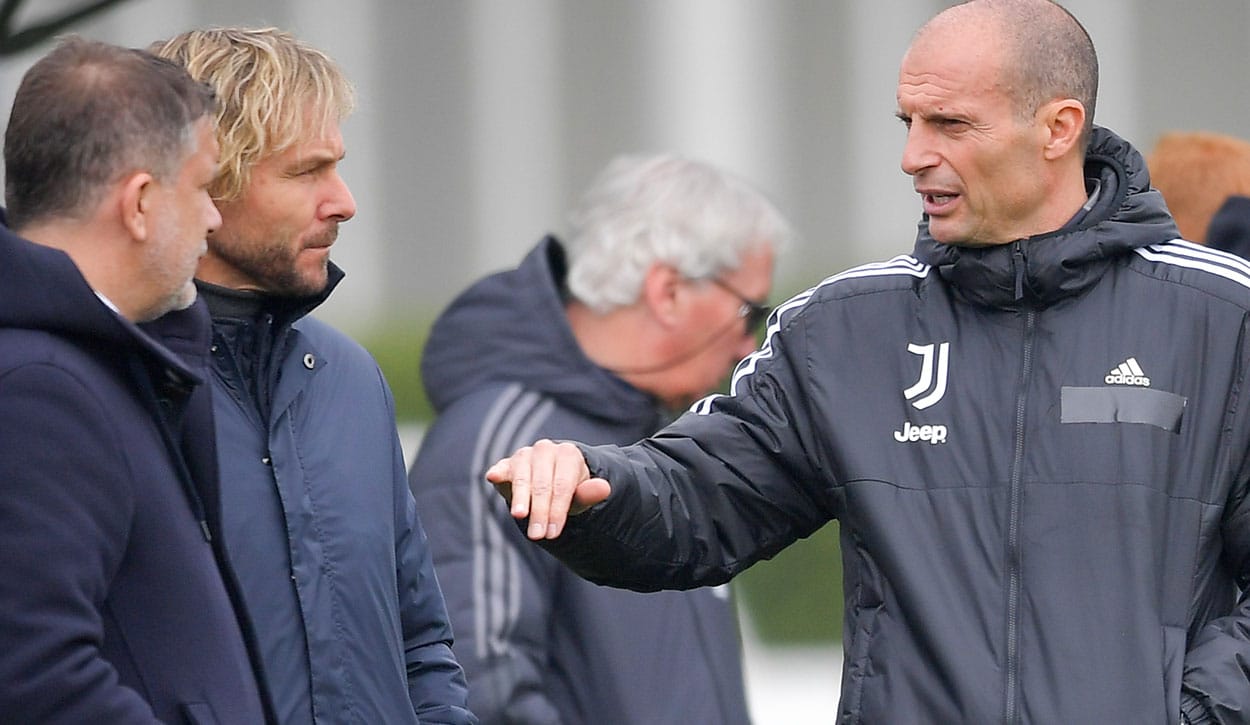 Allegri, Nedved e Cherubini