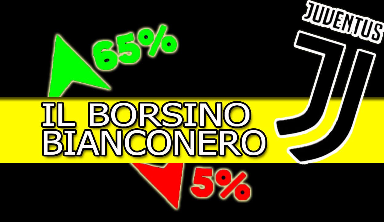 Borsino bianconero con le percentuali aggiornate