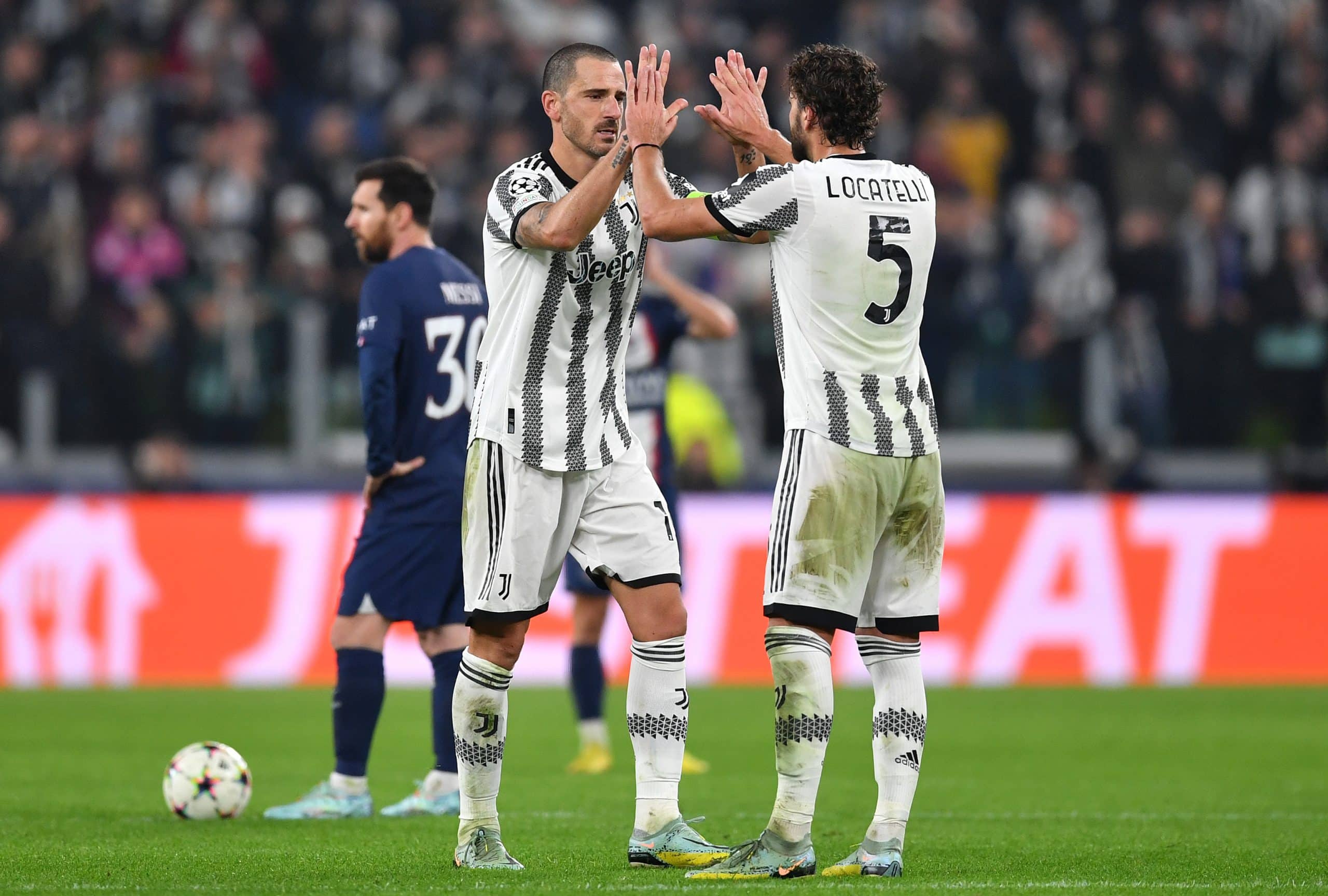 Leonardo Bonucci e Manuel Locatelli