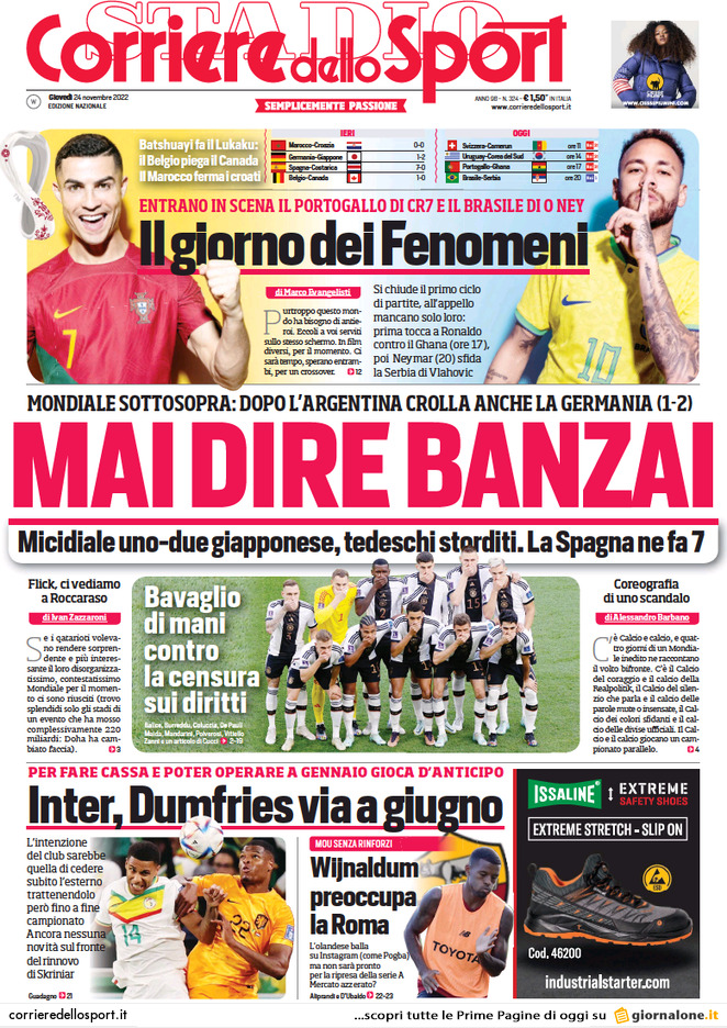 Corriere dello Sport 24-11-22