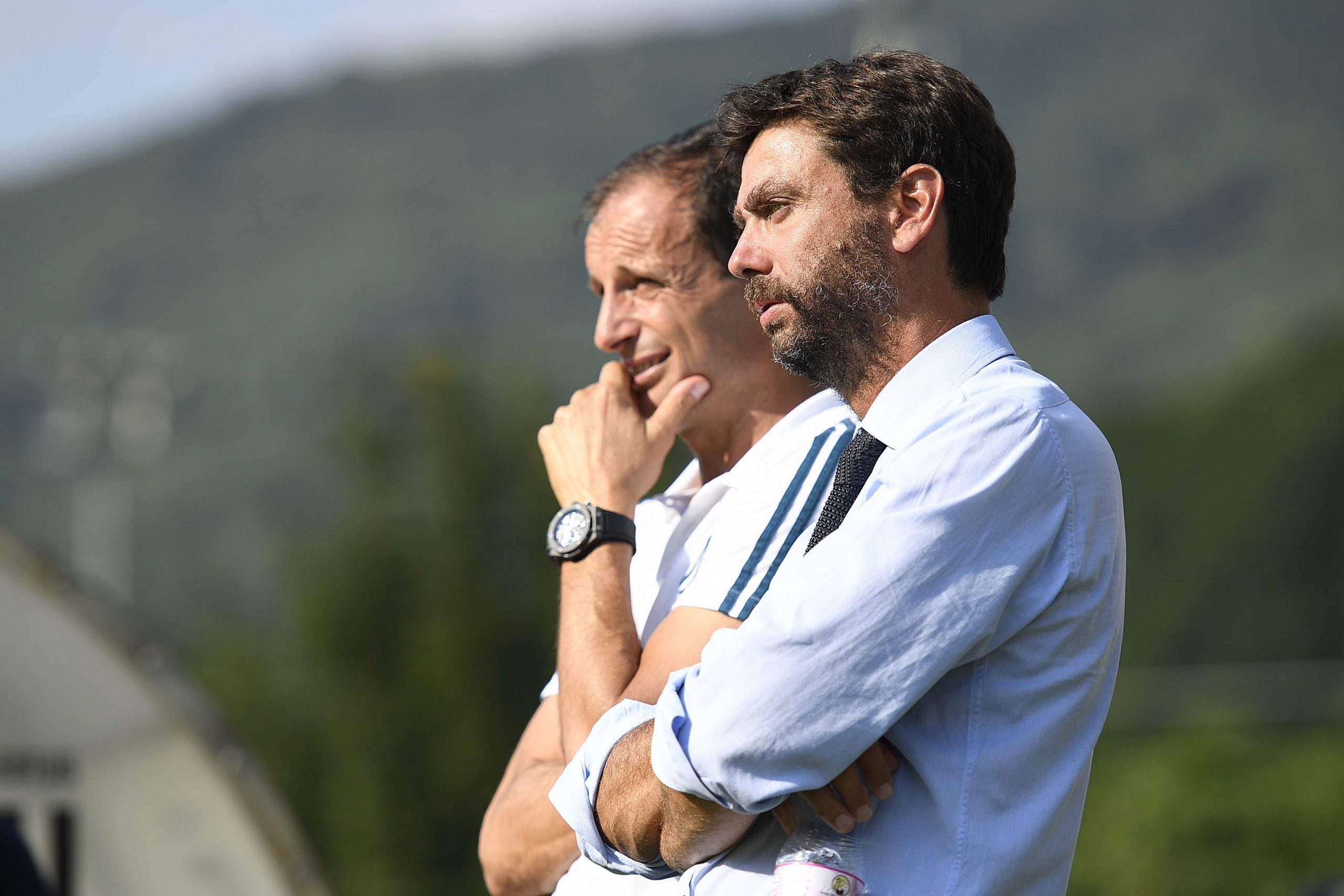 Massimiliano Allegri e Andrea Agnelli