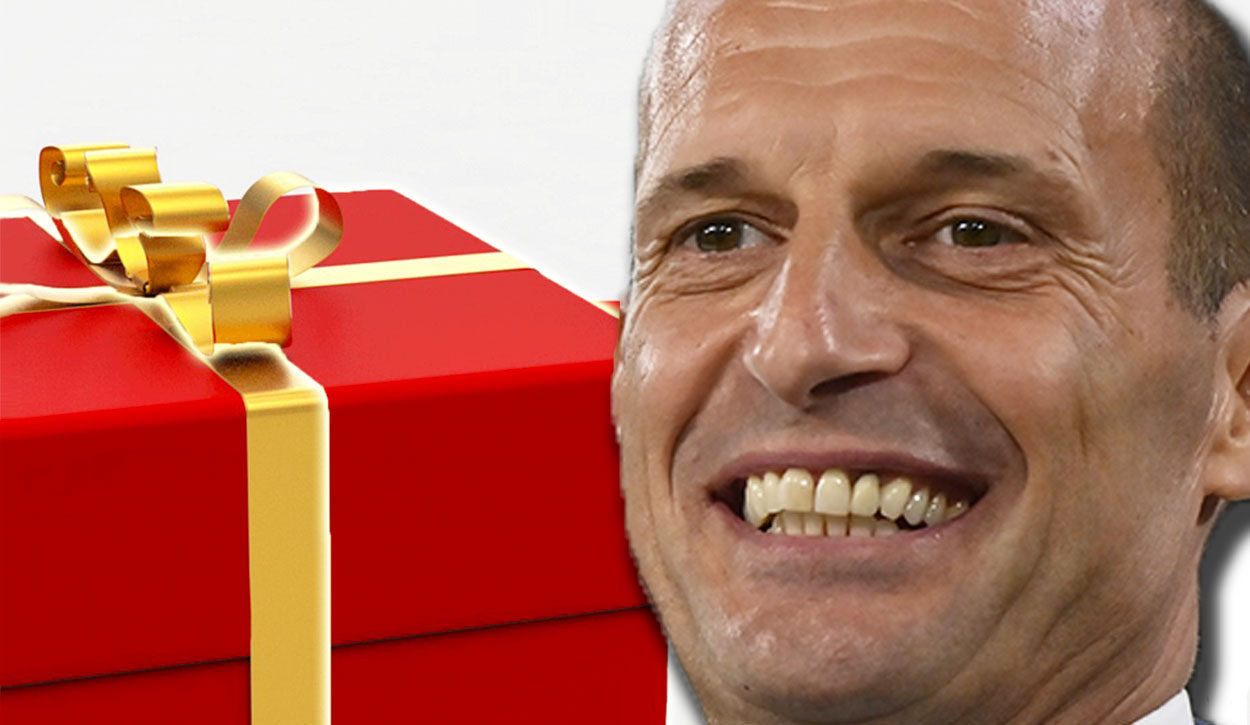 Regalo da urlo per Allegri per gennaio