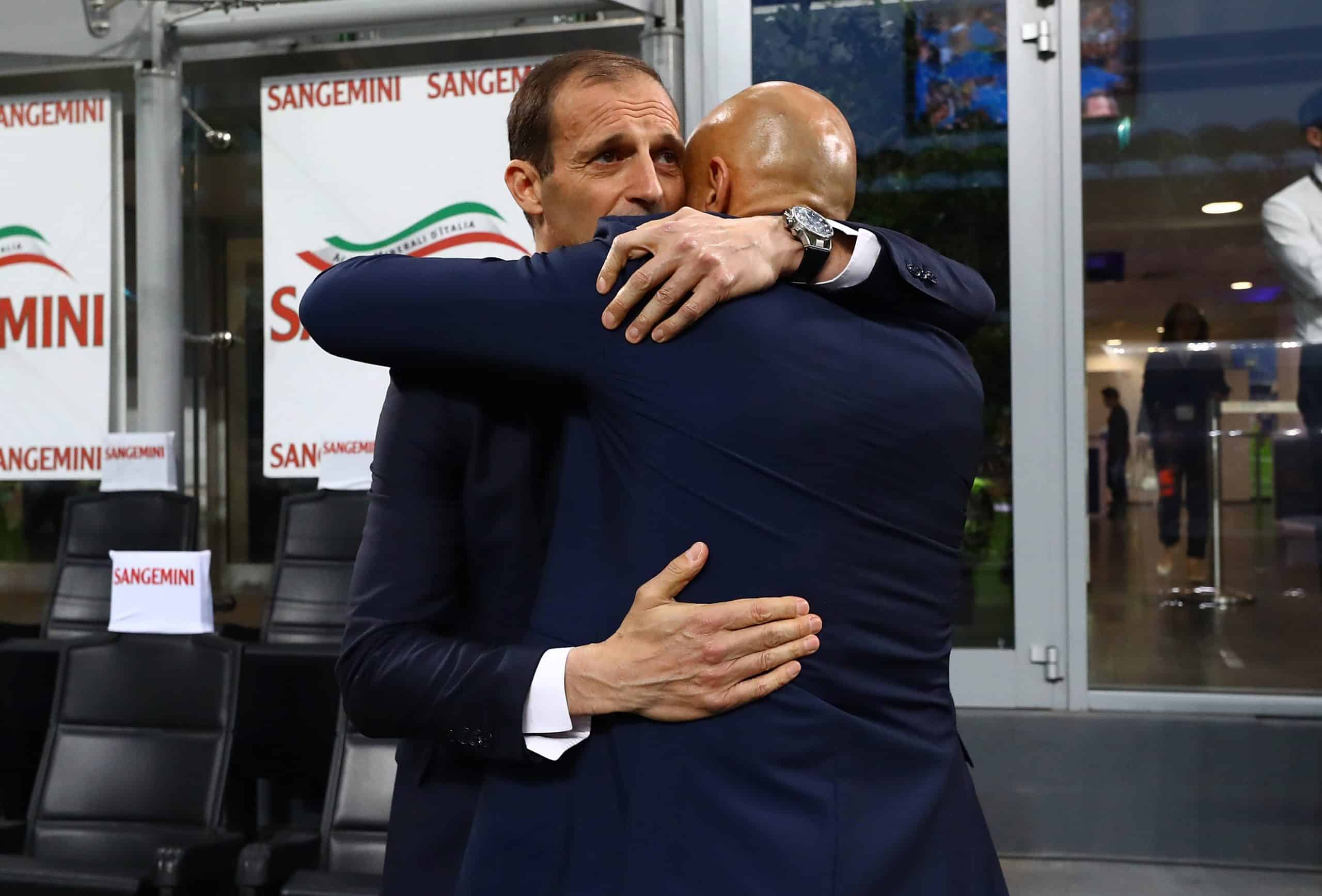 Massimiliano Allegri e Luciano Spalletti