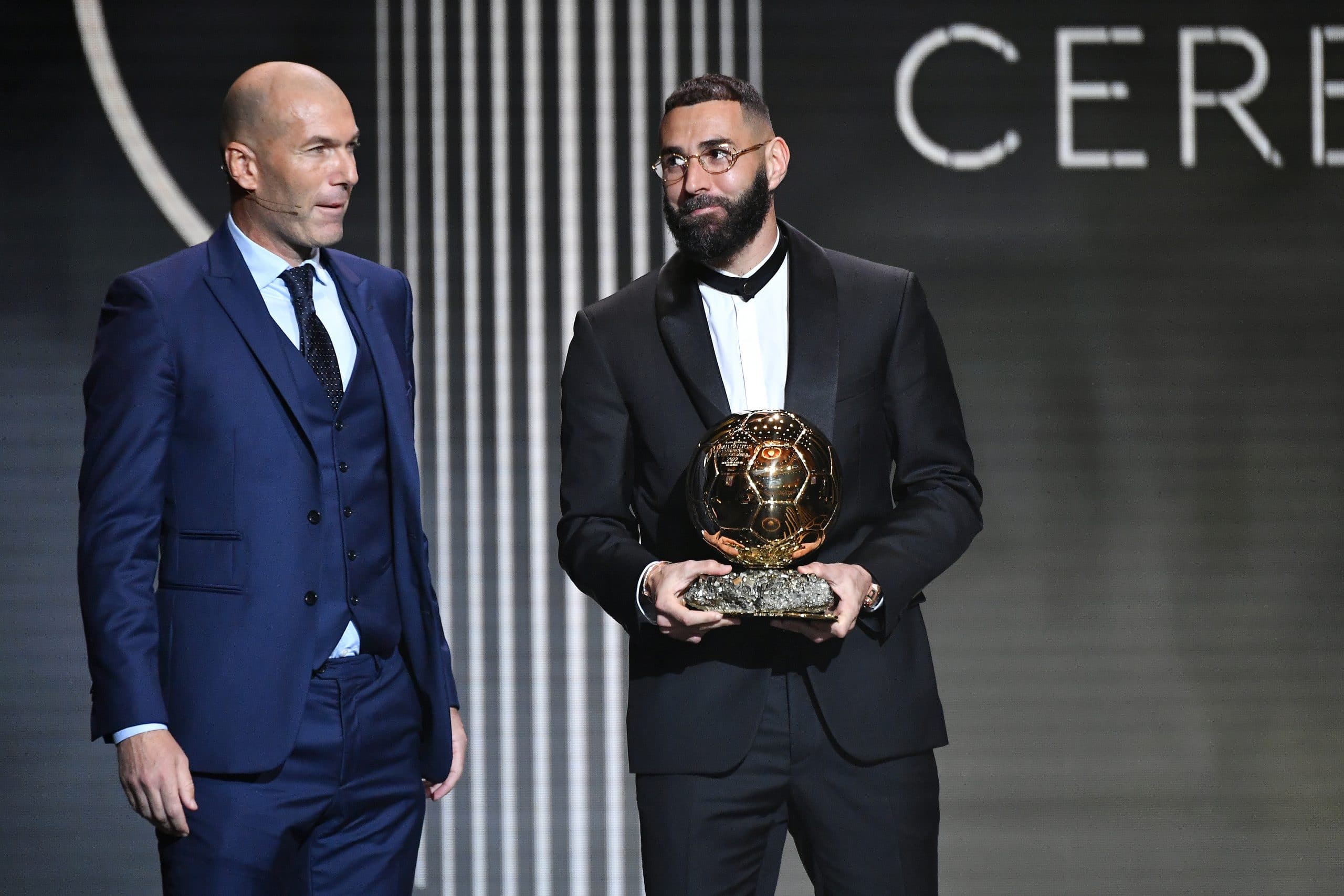 Zinedine Zidane e Karim Benzema