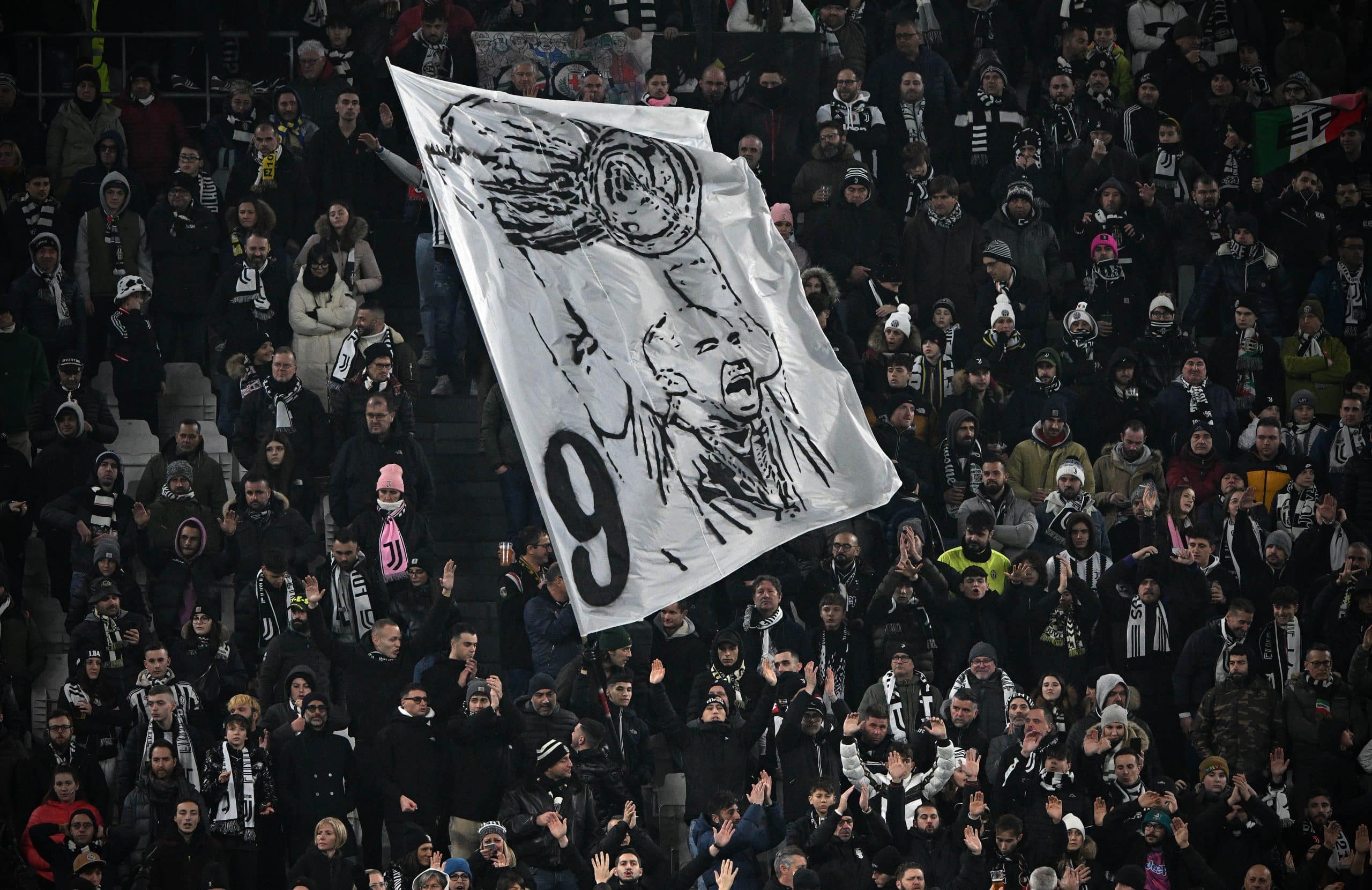 Curva Juventus Allianz Stadium tifosi Vialli