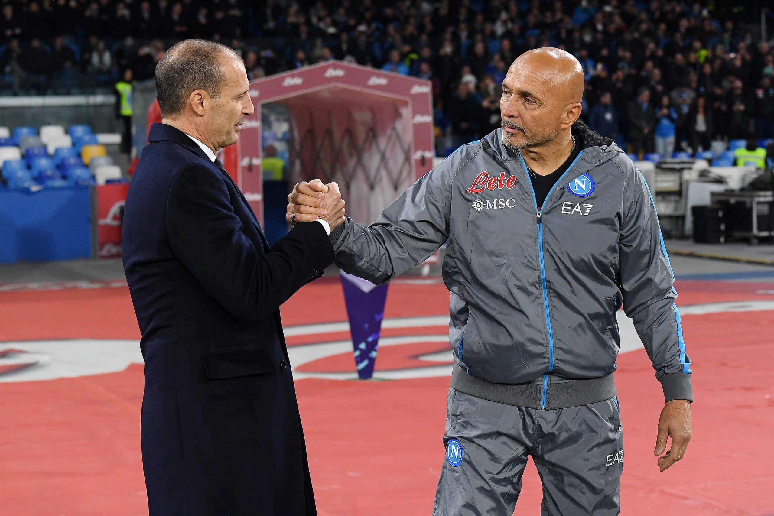 Massimiliano Allegri e Luciano Spalletti