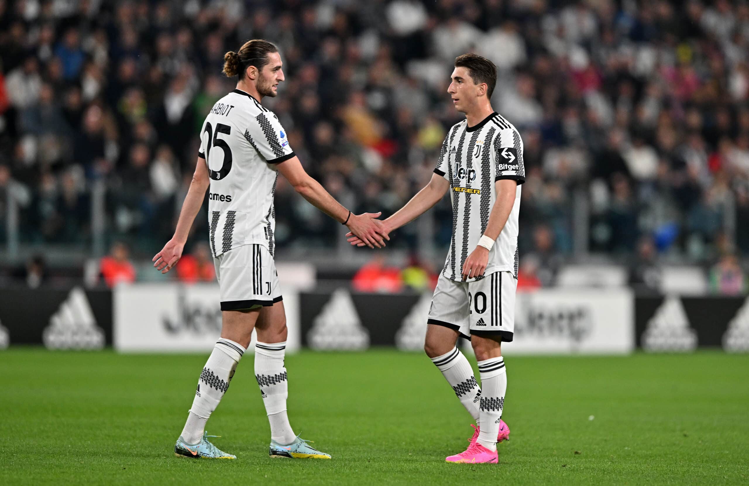 Adrien Rabiot e Fabio Miretti