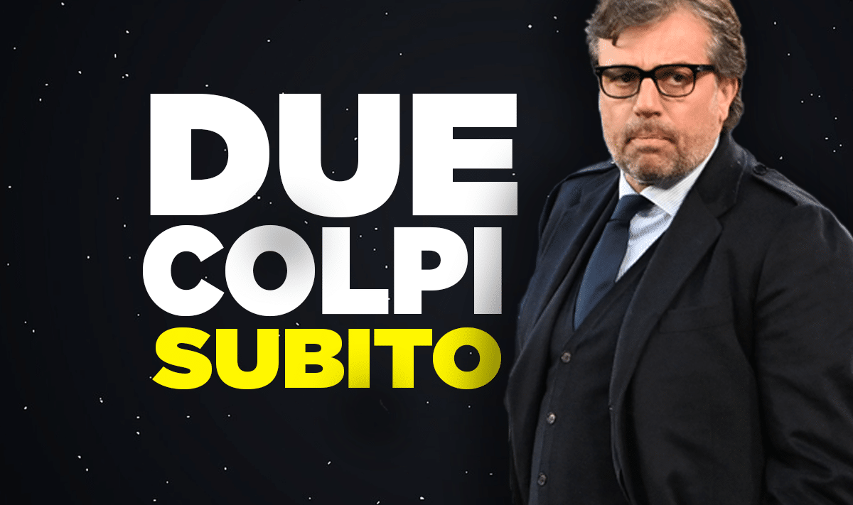 Giuntoli, due colpi subito