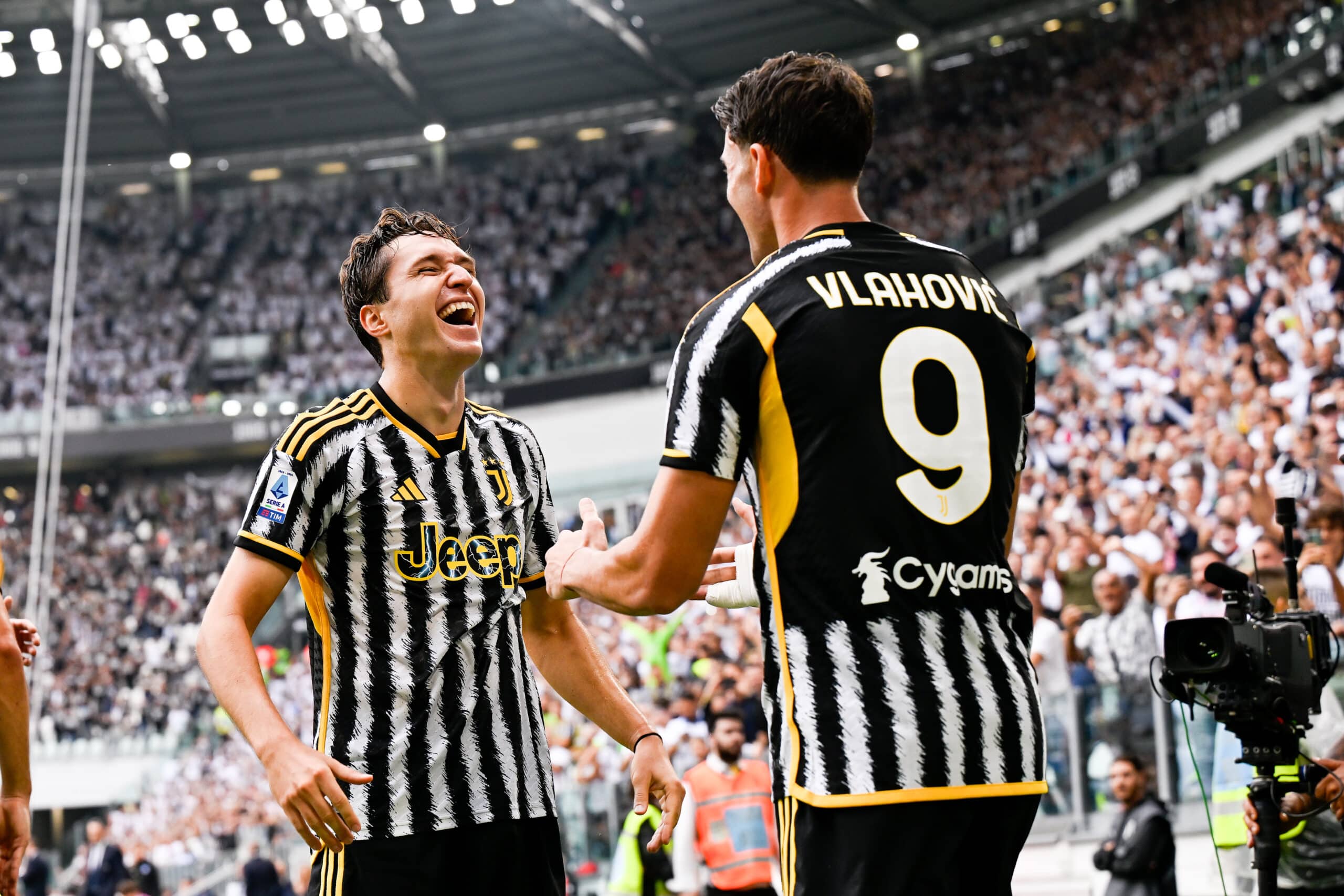 Federico Chiesa e Dusan Vlahovic