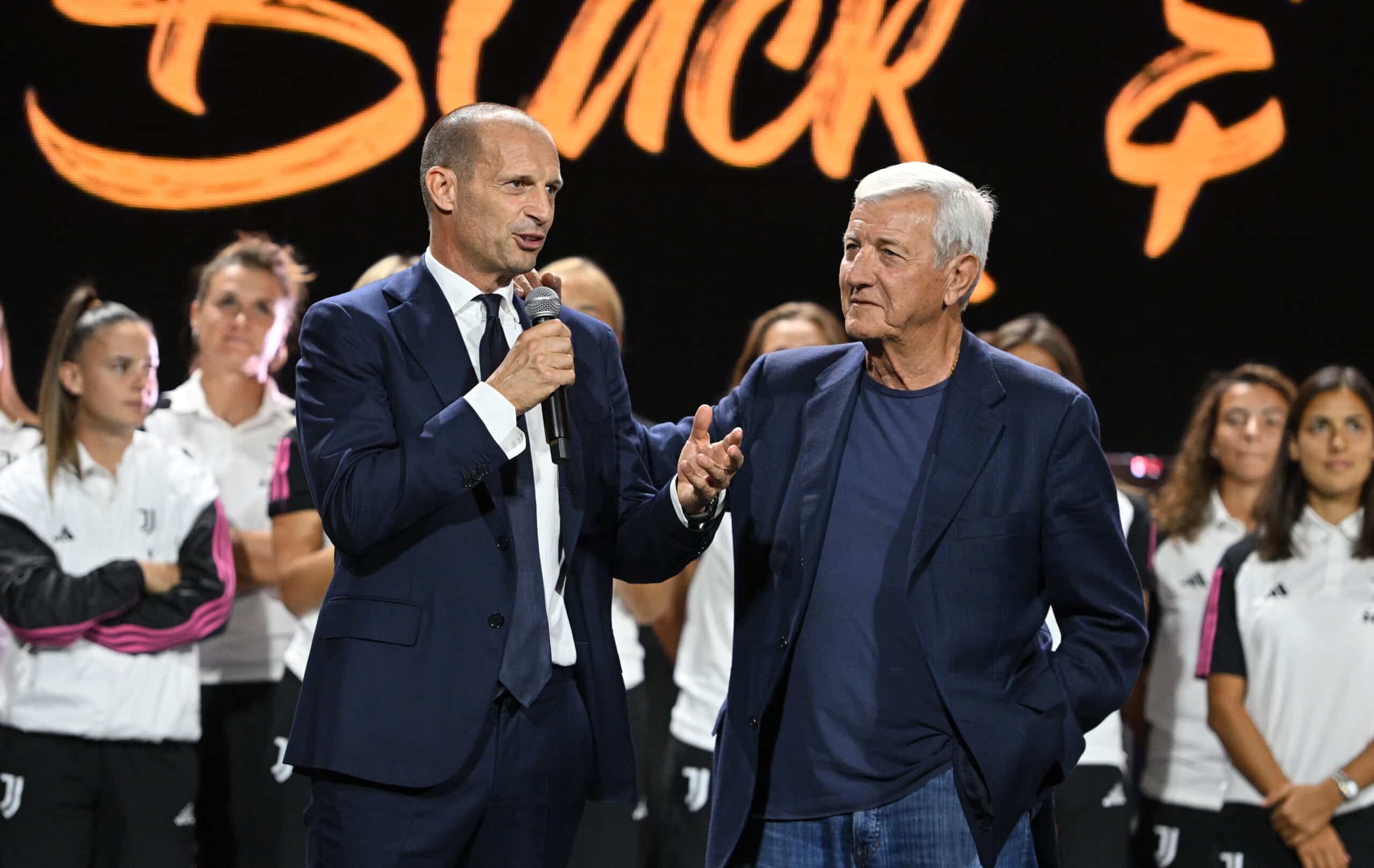 Massimiliano Allegri e Marcello Lippi