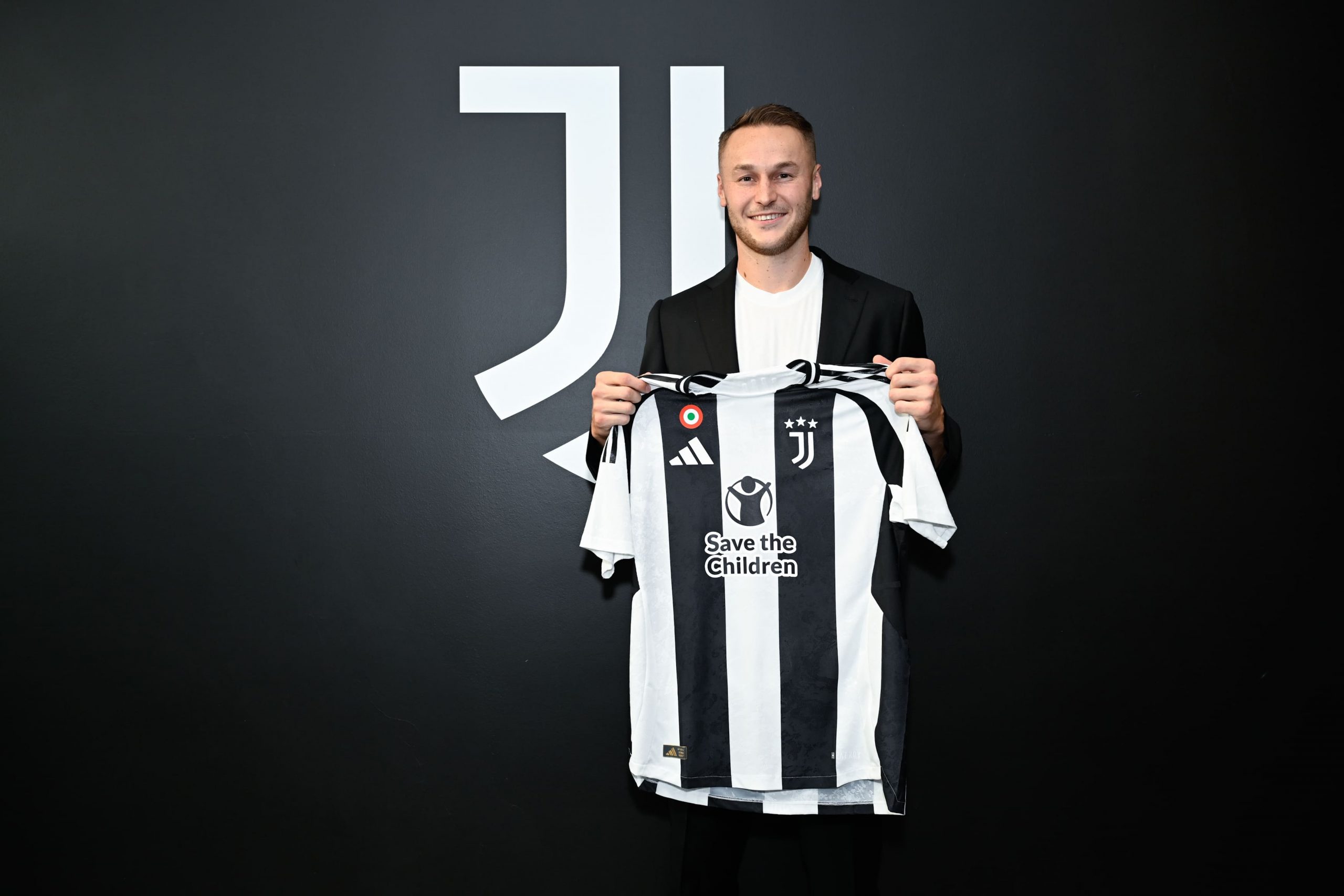 Il centrocampista olandese Teun Koopmeiners con la maglia della Juventus